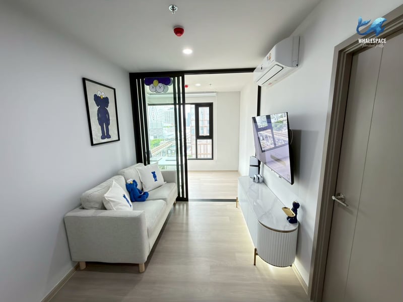 Aspire Onnut Station — Rare 1BR Plus Corner Unit | 200m to BTS | Unblocked View