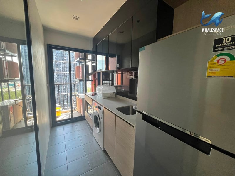 The Base Garden Rama 9 — Corner Unit Large Balcony | Prime Rama 9 Location | Near ARL Ramkhamhaeng photo 3