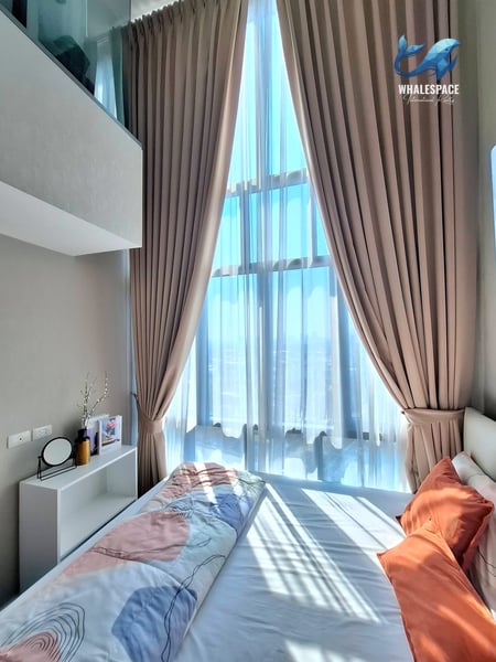 Metro Sky Prachachuen — Rare Duplex Corner Unit | High Ceiling City View photo 2