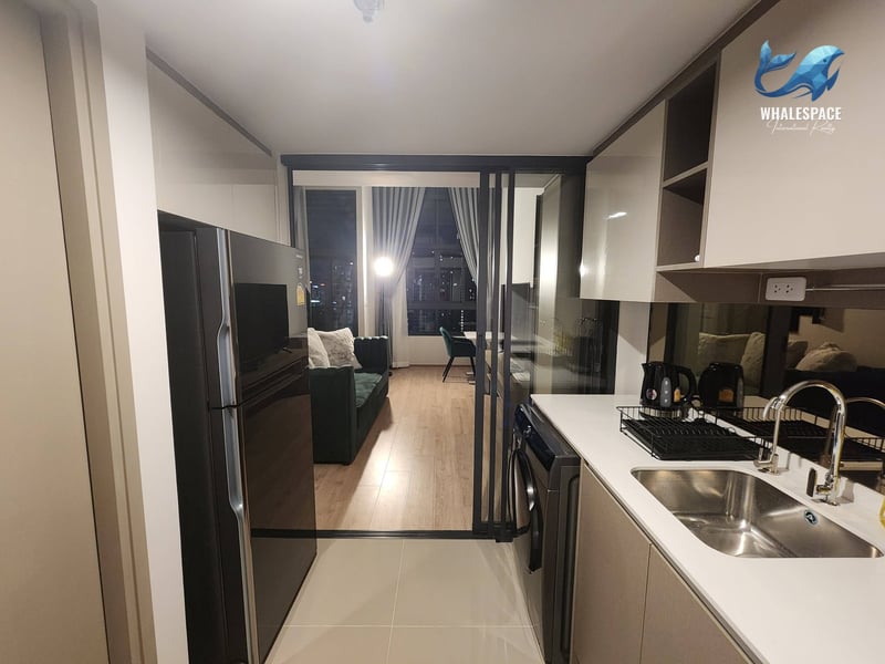 IDEO Rama 9-Asoke Loft | High Ceiling 4.22m | Fully Furnished | MRT Rama 9 photo 3