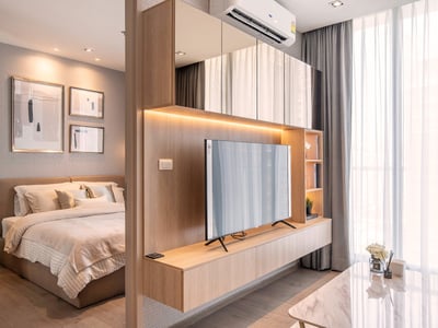 พาร์ค ออริจิ้น พร้อมพงษ์ (พาร์ค 24) — ชั้น 24 ห้องมุม วิวสวนเบญจสิริ | ตึก 6 มีที่จอดรถในตัว | ความเป็นส่วนตัวสูง