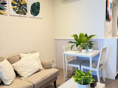 A Space ID Asoke–Ratchada — Fully Furnished Smart Condo | Near MRT Rama 9