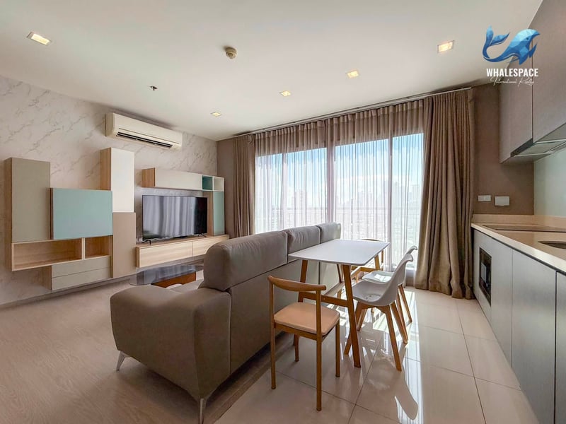 Rhythm Sukhumvit 36-38 | Spacious 2 Bedroom Unit | High Privacy photo 2