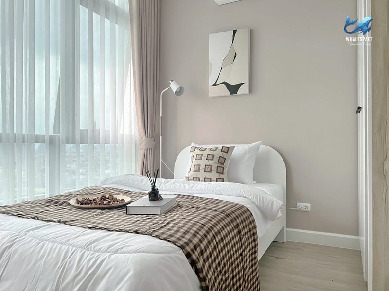 Metro Sky Prachachuen — 21st Floor Tower B | Large 2BR Unit (60 sqm) | High Floor City View | Digital Door Lock photo 4