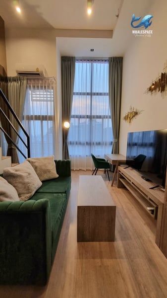 IDEO Rama 9-Asoke Loft | High Ceiling 4.22m | Fully Furnished | MRT Rama 9 photo 4