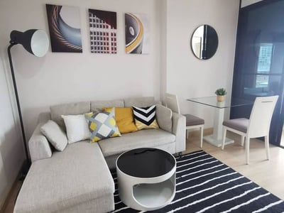 Life @ Ladprao 18 — Spacious 40 sqm 1-Bedroom Layout | Freshly Renovated with Dual Smart TVs | Only 150m to MRT Lat Phrao