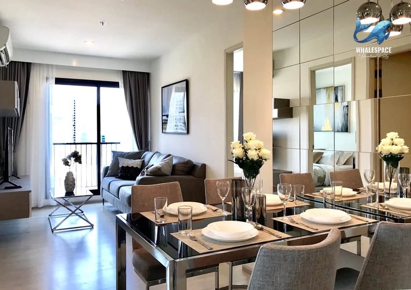Life Asoke — Corner Unit with Open Skyline View | Direct MRT Access photo 4