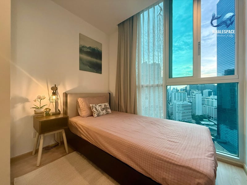 Noble Revolve Ratchada 2 — Corner High Floor | MRT 0m | Unblocked View photo 3