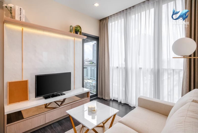 The Line Asoke-Ratchada — High Floor City View | Walk to MRT Rama 9 photo 3