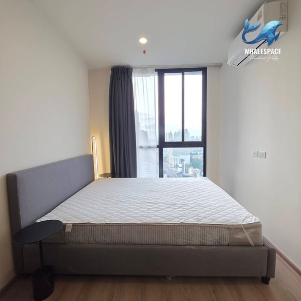NUE District R9 — High-Floor Modern 1-Bedroom | Tower R 28th Floor Open City View | Next to MRT Phra Ram 9 & Central Rama 9 photo 2
