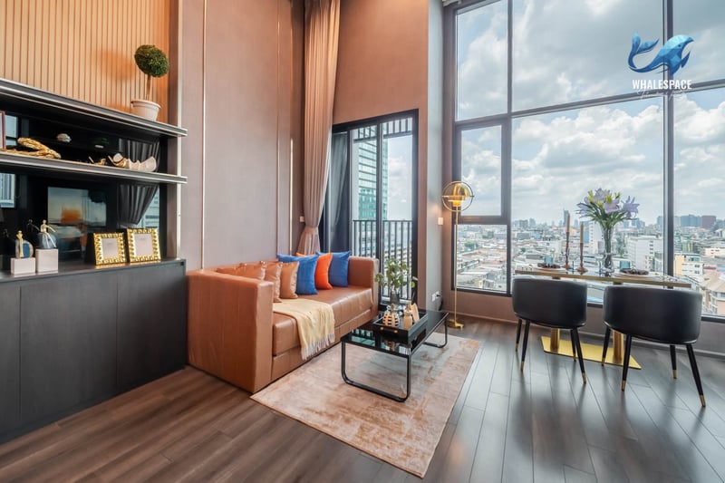 KnightsBridge Space Rama 9 — Duplex Corner Unit | High Ceiling | Near MRT Rama 9 photo 3