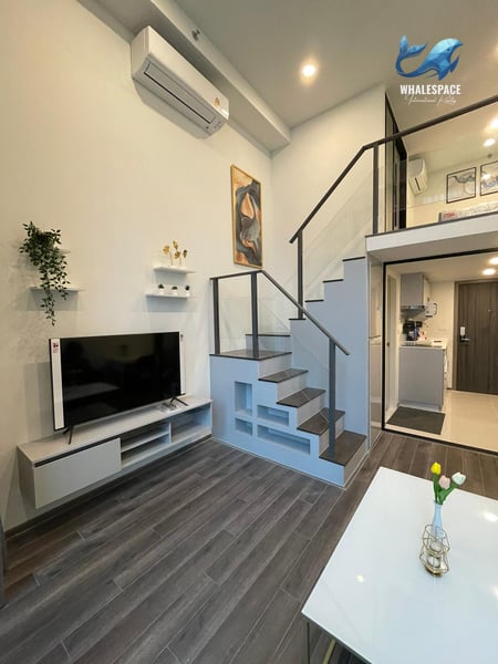 Knightsbridge Space Rama 9 — Duplex High Ceiling | Near MRT | Rama 9 CBD