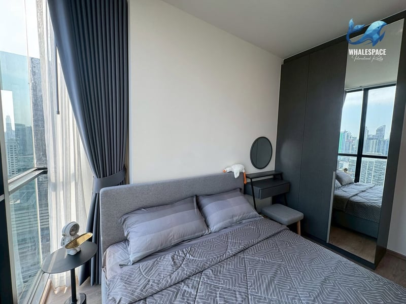 Nue District R9 - High-Floor 2BR South-Facing Corner Unit Near MRT Phra Ram 9 photo 3