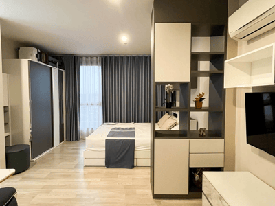 Ideo Mobi Sukhumvit Eastpoint — Corner Unit | ပရိဘောဂပြည့်စုံ | BTS Bang Na နီး