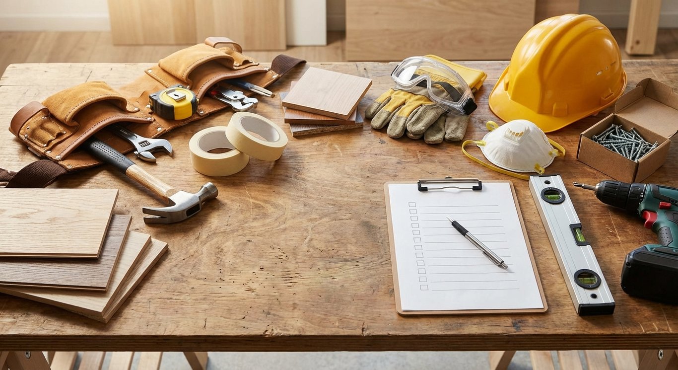 Tools, Materials, and Protective Equipment Checklist