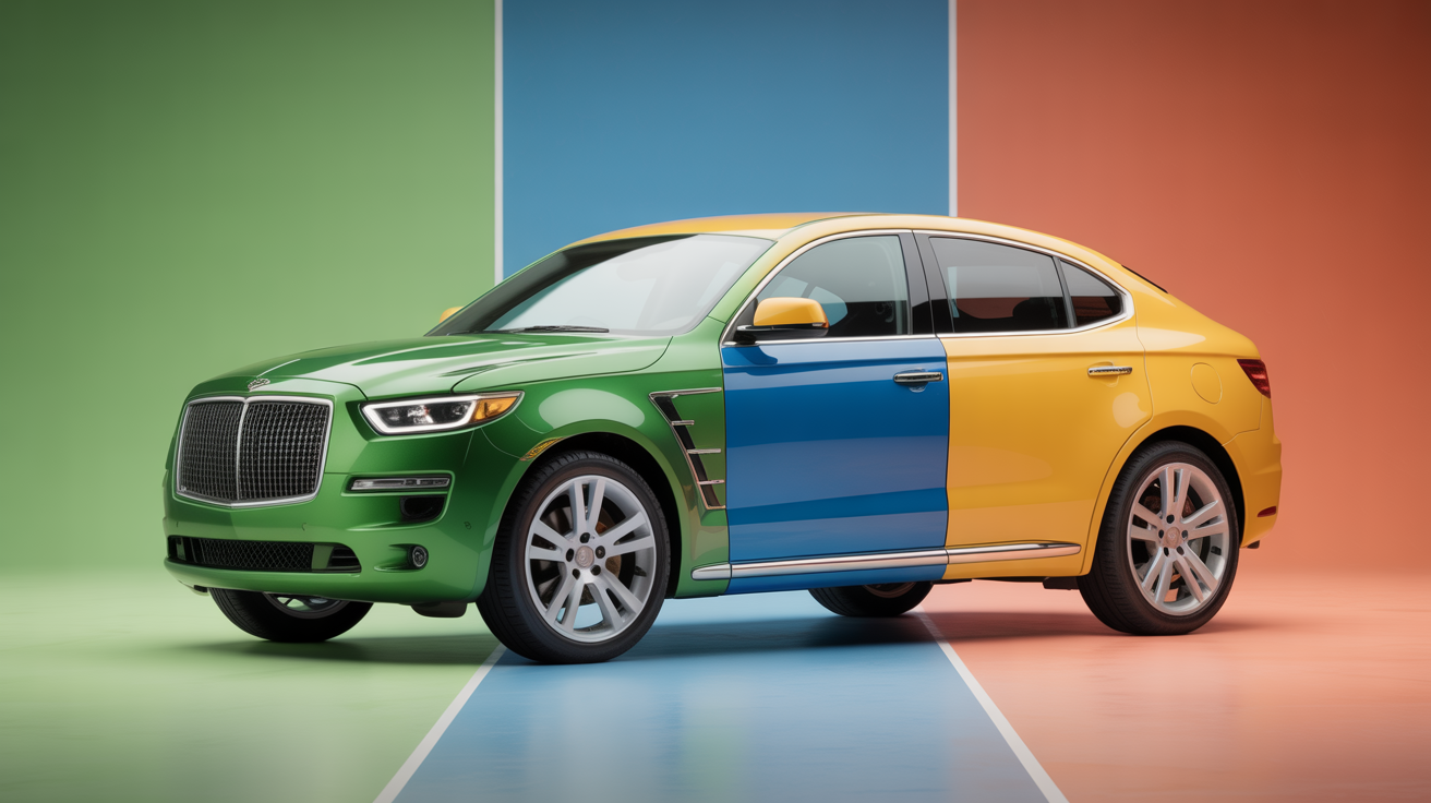 Three-Colour Combinations: Body, Trim, and Accents