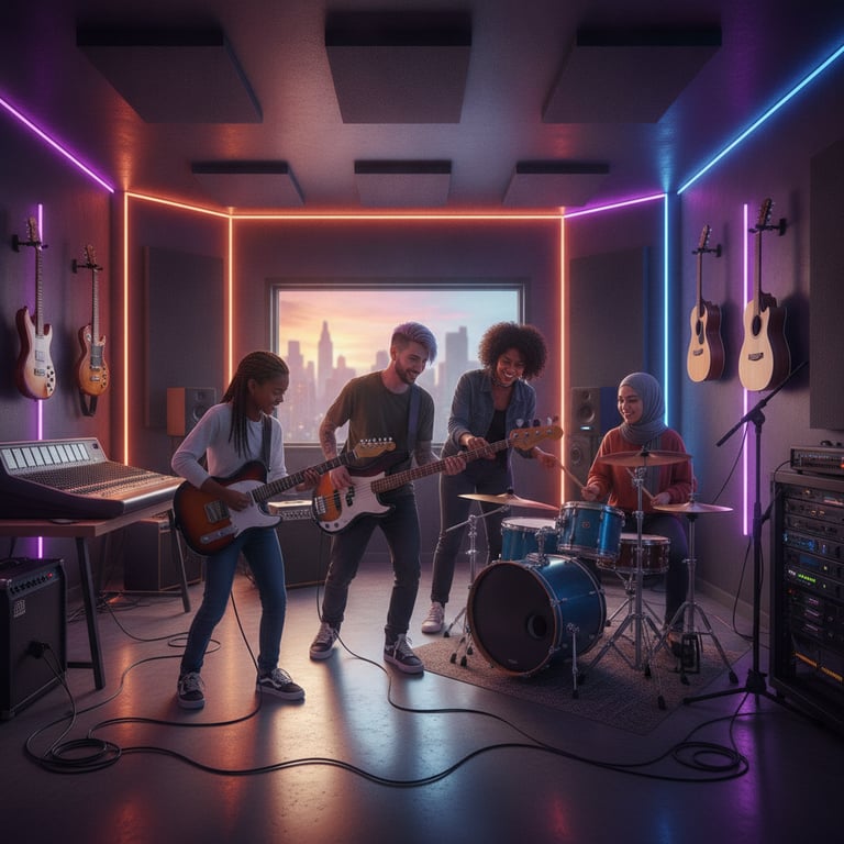 Rock Camp for Girls+