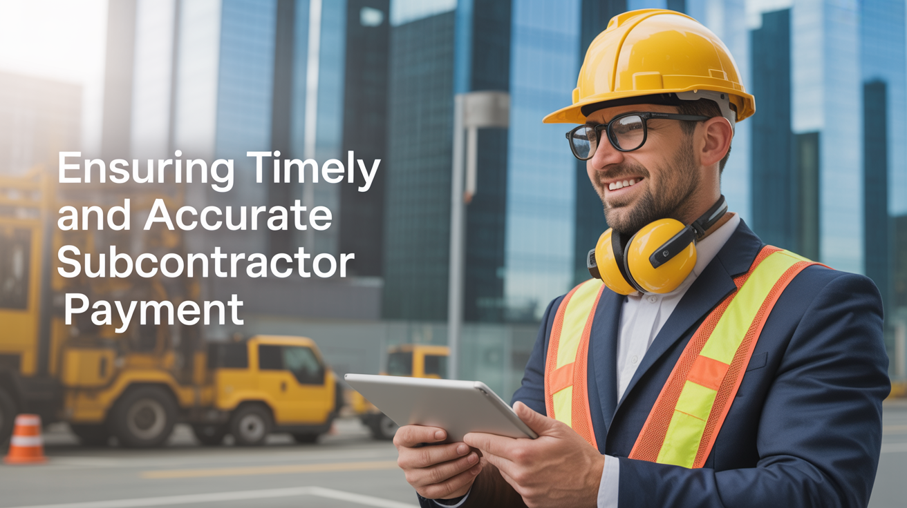 Leveraging Technology and Tools for Subcontractor Management
