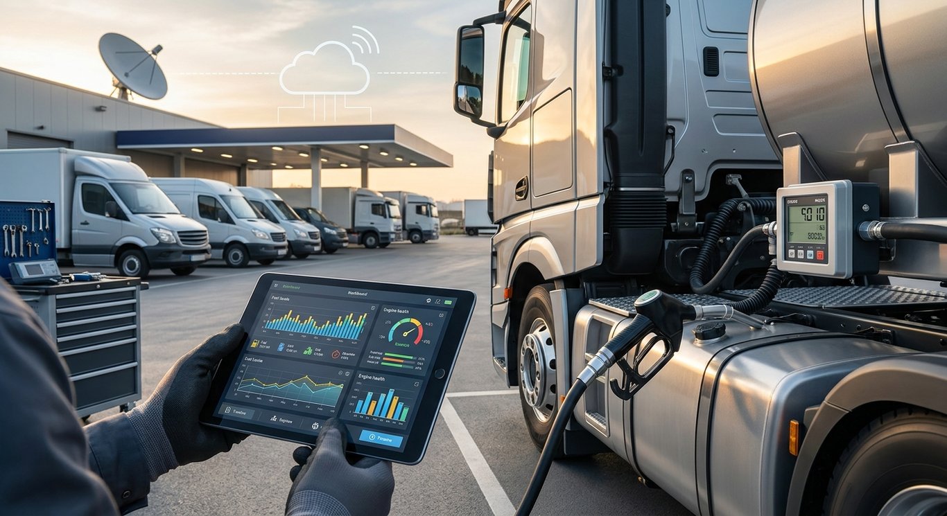 Fuel Management, Maintenance, and Lifecycle Cost Control with Telematics