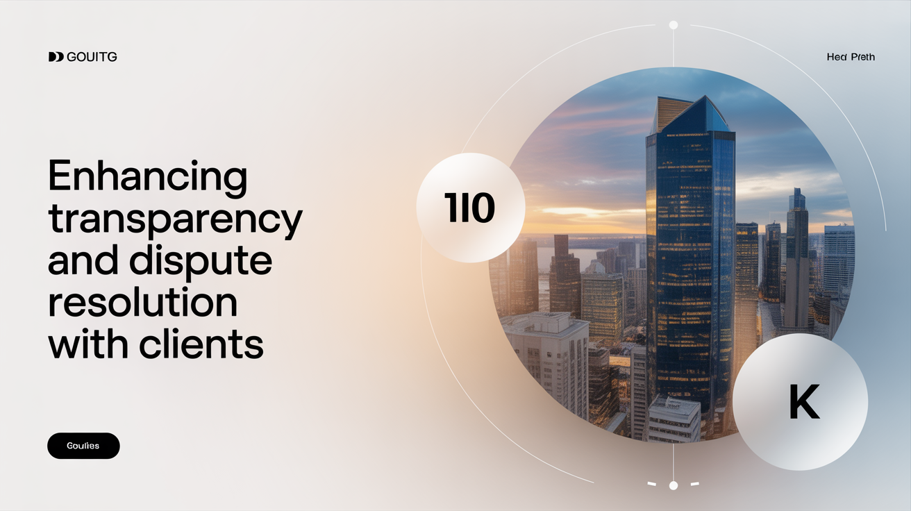 Enhancing Transparency and Dispute Resolution with Clients