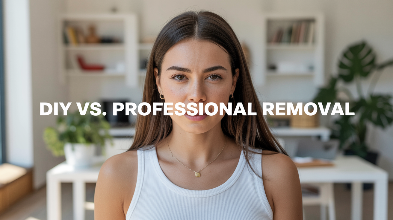 DIY vs. Professional Removal