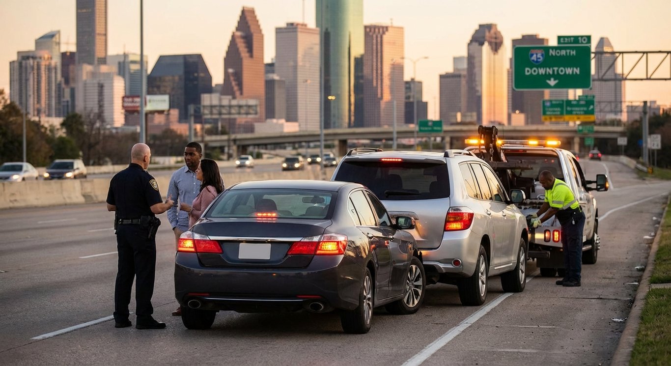 How a Houston Rear-End Collision Lawyer Helps