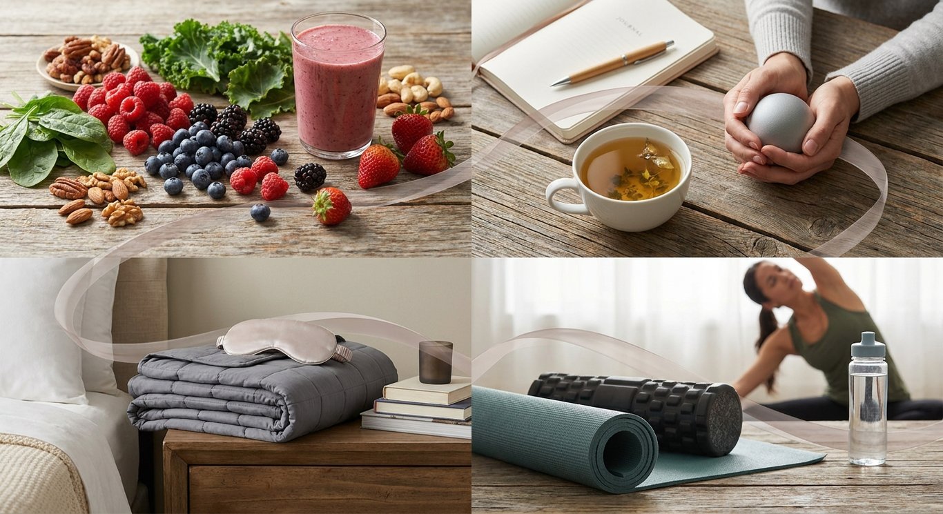 Nutrition, Stress, Sleep, and Recovery in an Integrated Plan