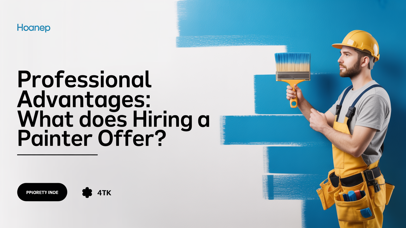 Professional Advantages: What Does Hiring a Painter Offer?