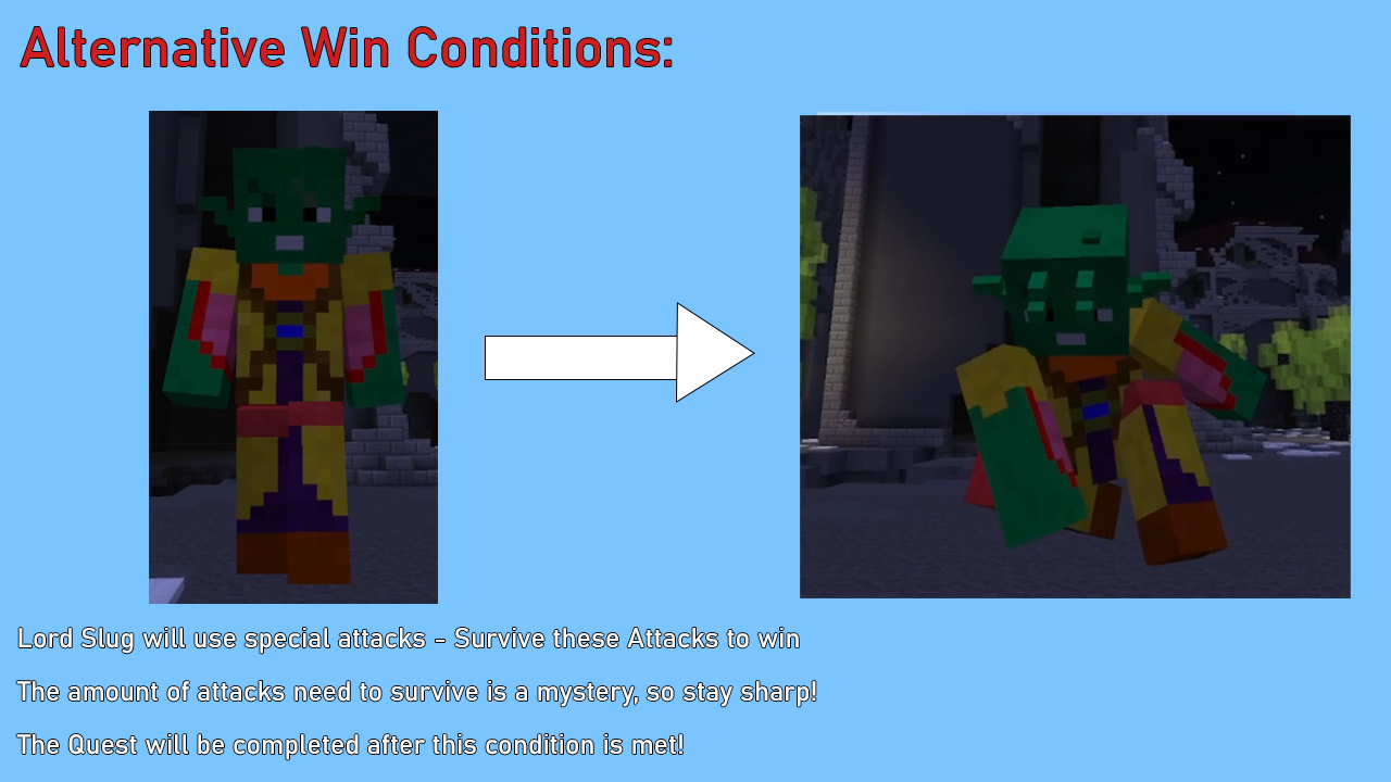 alternative Win Condition should be showing
