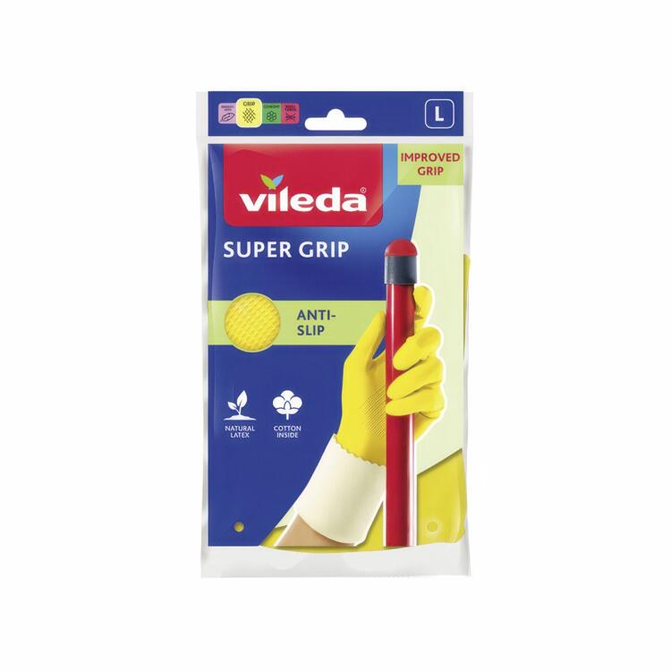 Vileda Household Gloves, Size L
