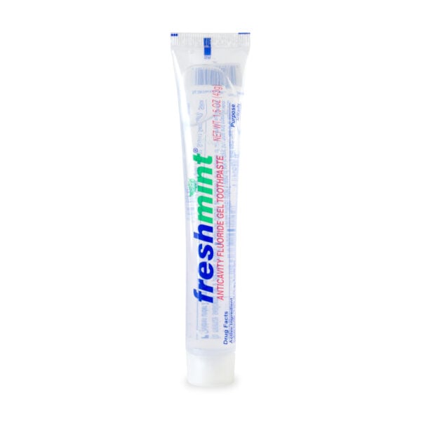 FRESHMINT ANTICAVITY FLUORIDE GEL TOOTHPASTE TRAVEL SIZE 1.5oz (43g)