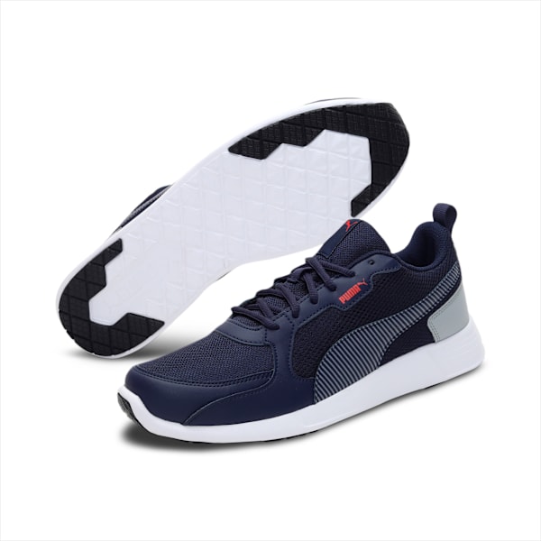 PUMA Core Progressive Shoes 380614082 - Peacoat-Quarry-Grenadine - UK 8