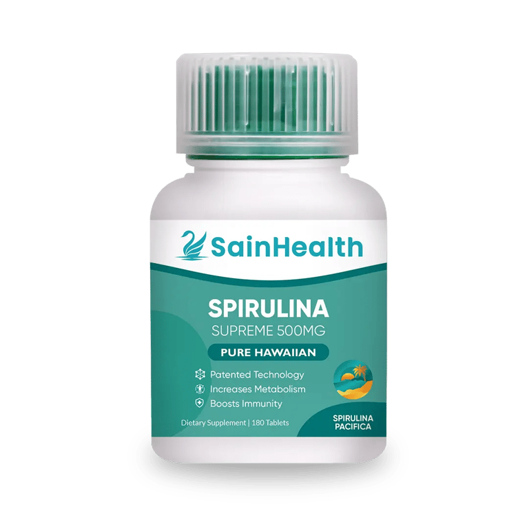 SainHealth Spirulina Supreme 500mg, 180 tabs