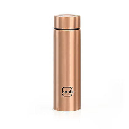 SINGLE WALL PVD COATED STAINLESS STEEL WATER BOTTLE - REUSABLE DRINKWARE