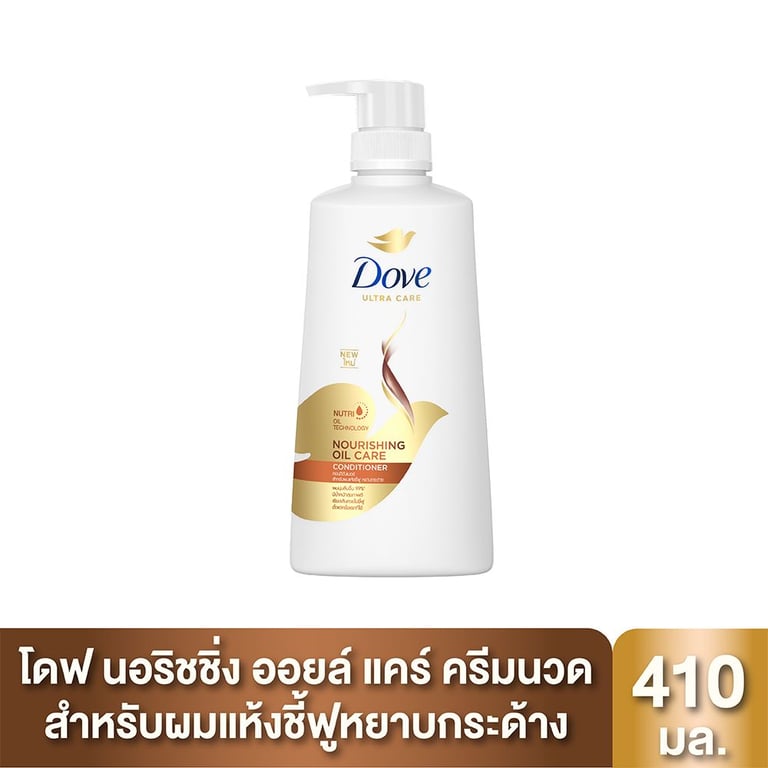 DOVE NOURISHING OIL HAIR CONDITIONER 410ml PACK OF 12