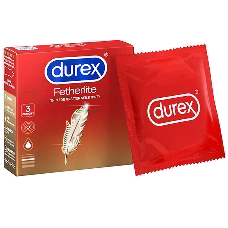 Durex Fetherlite Condoms 3s