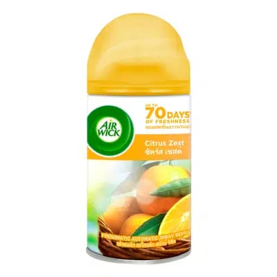 AIR WICK FRESHMATIC CITRUS ZEST REFILL TRIPLE PACK BUY 2 FREE 1 250ml X3 150ml