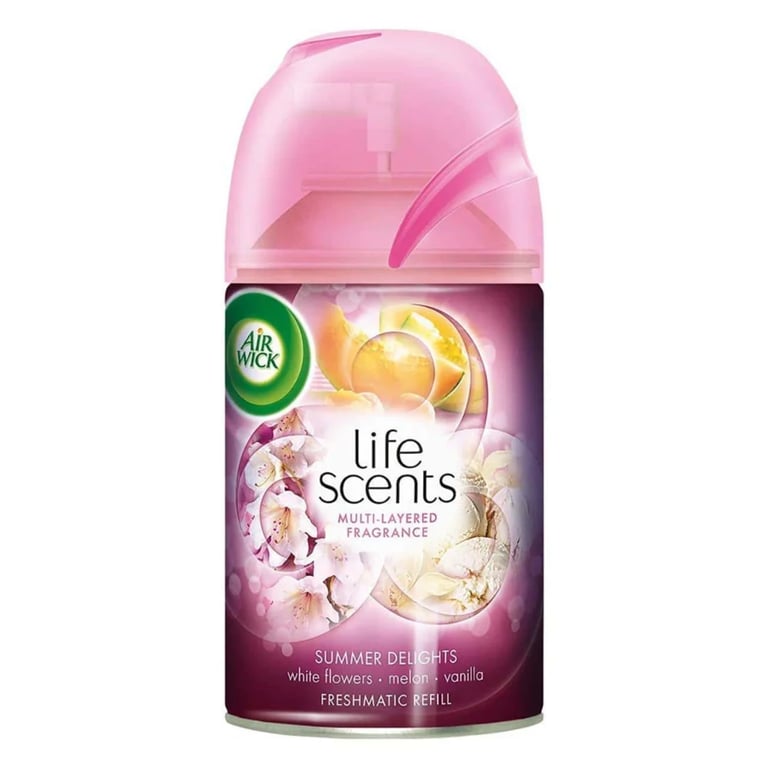 AIR WICK LIFE SCENTS SUMMER DELIGHTS REFILL TRIPLE PACK BUY 2 FREE 1 250ml X3