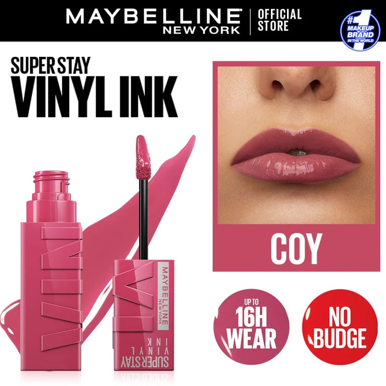 MAYBELLINE SUPERSTAY VINYL INK 20 COY AS 81.2g - MALAYSIAN