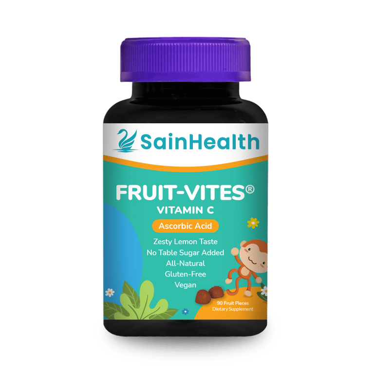 SainHealth Fruit-Vites Vitamin C, 90 fruit pieces