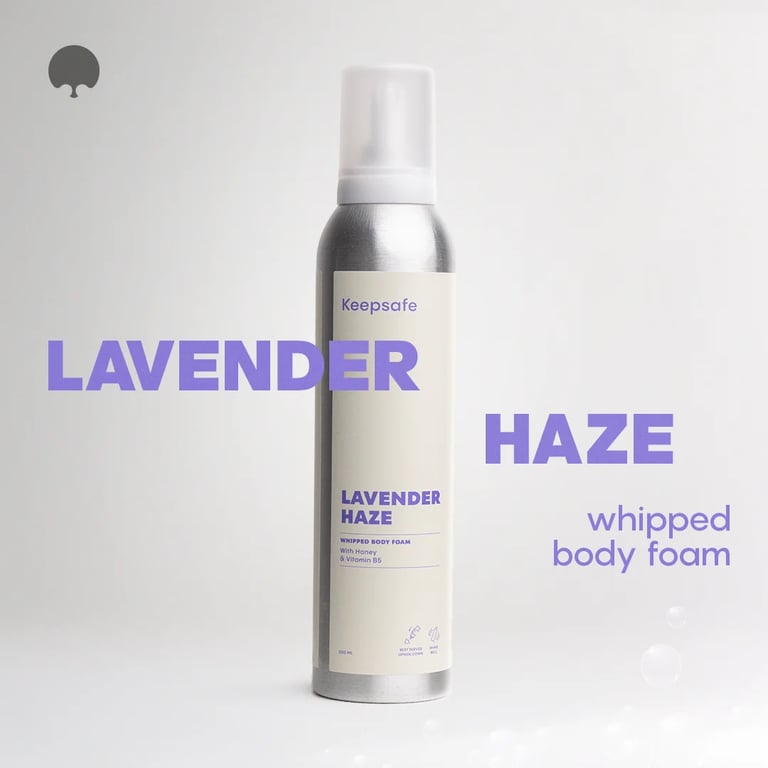 Lavender Haze Whipped Body Foam