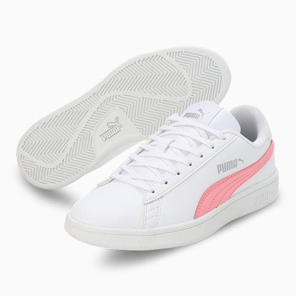 PUMA Core Classic Shoes 395111022 - PUMA White-Peony-Matte Silver - UK 4
