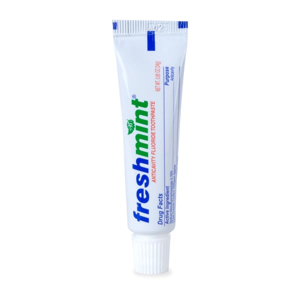 FRESHMINT FLUORIDE TRAVEL SIZE TOOTHPASTE TRIAL PACK 24g