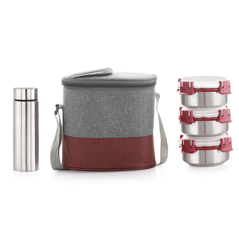 FEATHERLINE LIGHTWEIGHT INSULATED LUNCH BOX PORTABLE FOOD CONTAINER