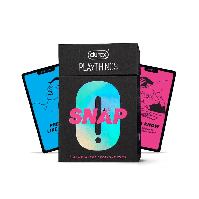 DUREX PLAYTHINGS O! SNAP CARD GAMES | FOR COUPLES 1PIECES - SINGAPORE