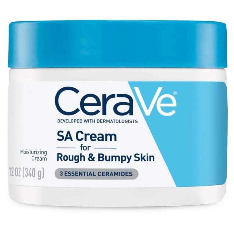 CERAVE MOISTURIZING CREAM WITH SALICYLIC ACID FOR DRY SKIN 12oz