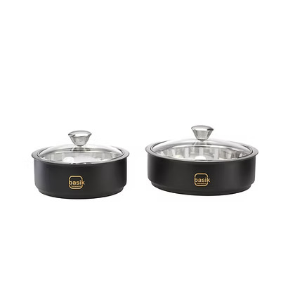 INSULATED CASSEROLE HOT CASE FOOD SERVER WITH LID, KEEPS FOOD WARM, KITCHEN &...