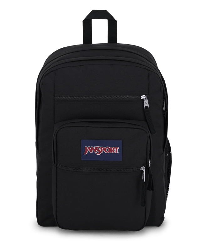 JANSPORT BIG STUDENT BLACK BACKPACK 34L - CLASSIC SCHOOL BAG