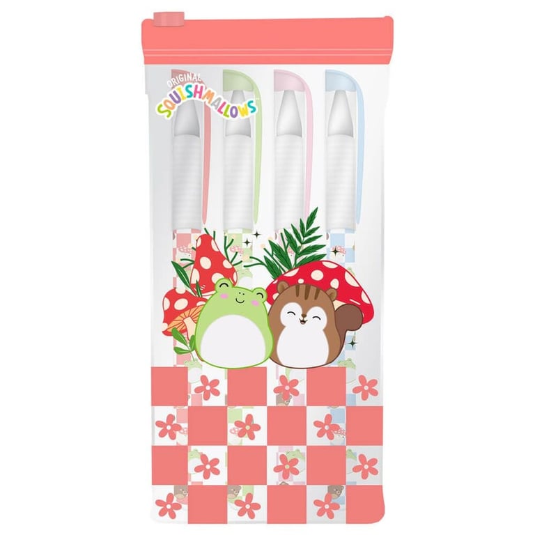 SQUISHMALLOWS COTTAGE COLLECTION GEL PEN SET