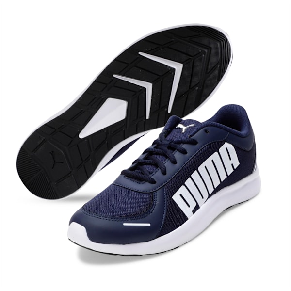 PUMA Core Progressive Shoes 371892012 - Peacoat-Puma White - UK 9